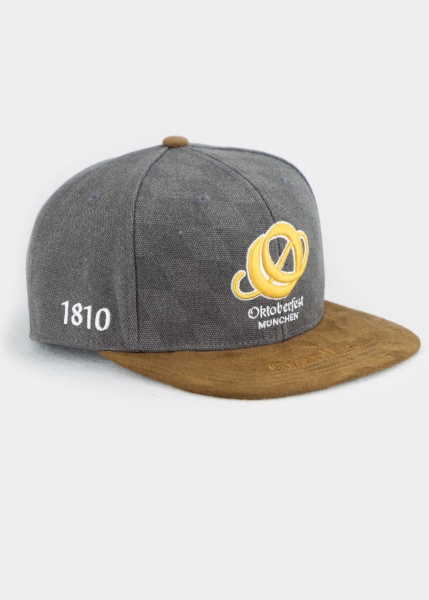 Cap "Oktoberfest München" - dunkelgrau (Snapback)